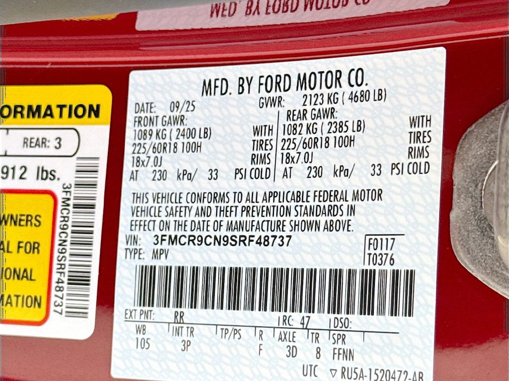 2025 Ford Bronco Sport Outer Banks Image 31 of 40