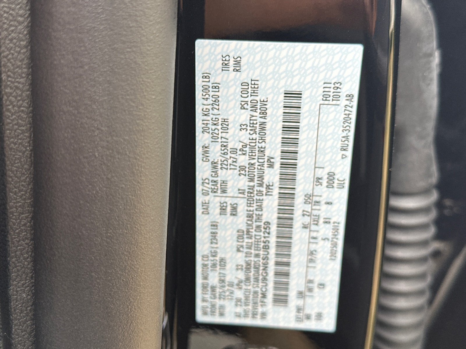 2025 Ford Escape Active Image 24 of 31