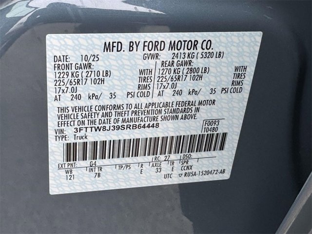 2025 Ford Maverick XLT Image 20 of 26