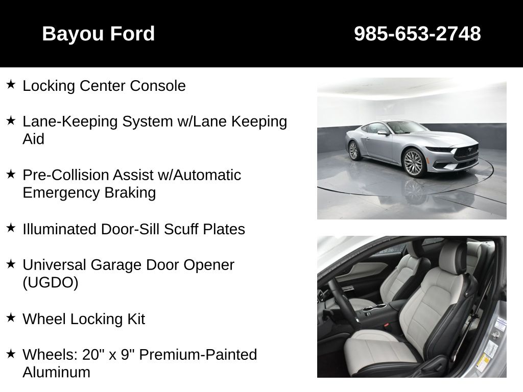 2025 Ford Mustang EcoBoost Premium Image 8 of 52