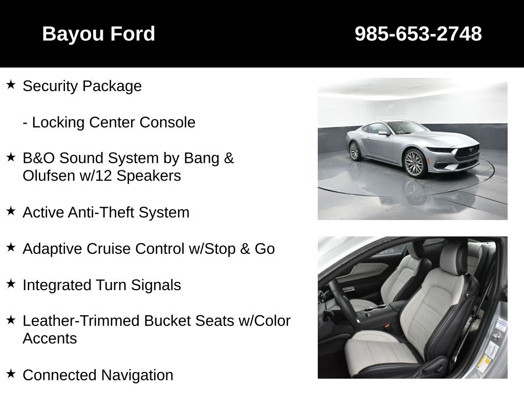 2025 Ford Mustang EcoBoost Premium Image 9 of 52