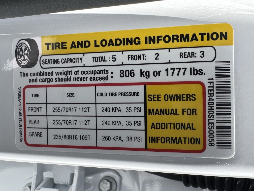 2025 Ford Ranger XL Image 37 of 40