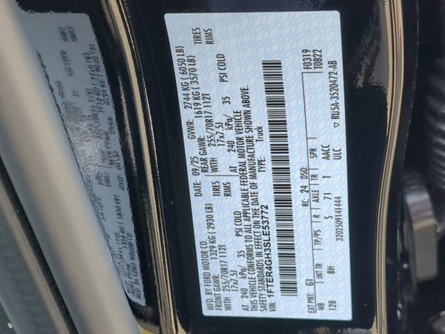 2025 Ford Ranger XLT Image 54 of 63