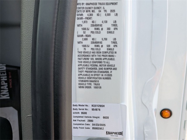 2025 Ford Transit Base Image 50 of 64