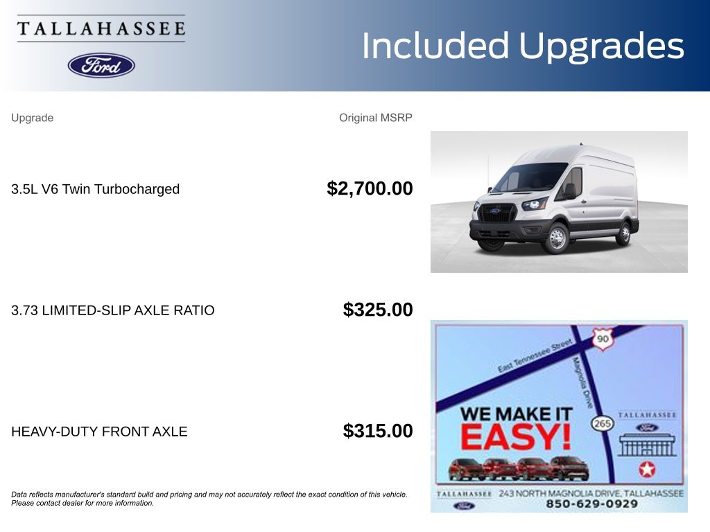 2025 Ford Transit Base Image 4 of 12
