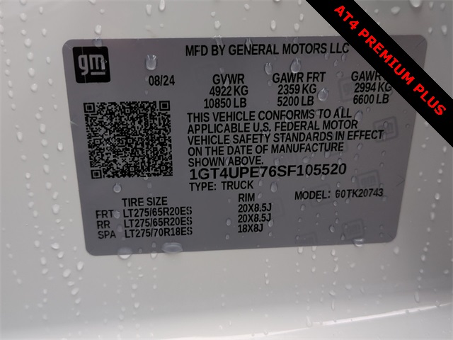 2025 GMC Sierra 2500HD AT4 Image 24 of 36