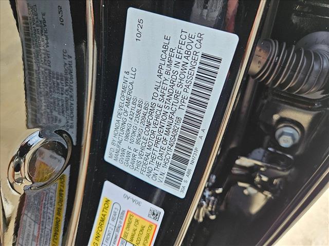 2025 Honda Accord Sedan SE Image 16 of 18