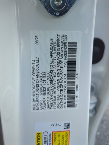 2025 Honda Civic Sport Image 25 of 29