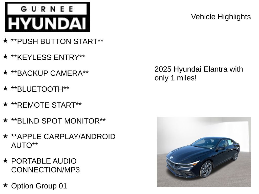 2025 Hyundai Elantra SEL Sport Image 3 of 25