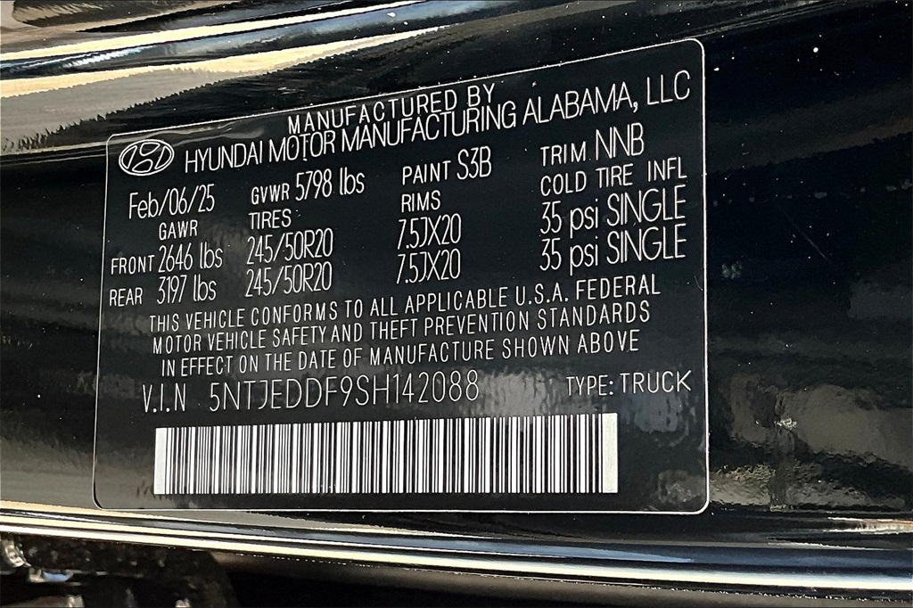 2025 Hyundai Santa Cruz Limited Image 11 of 14