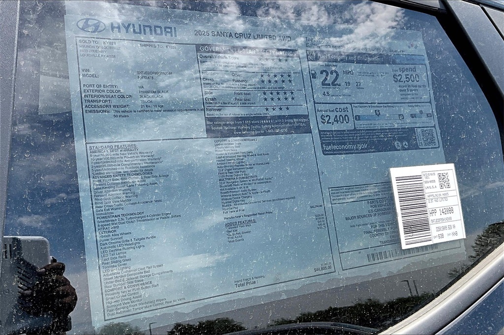 2025 Hyundai Santa Cruz Limited Image 12 of 14