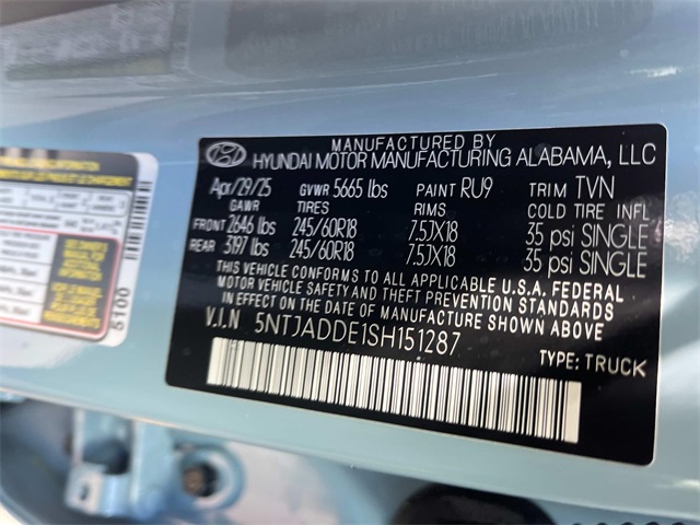 2025 Hyundai Santa Cruz SE Image 12 of 12