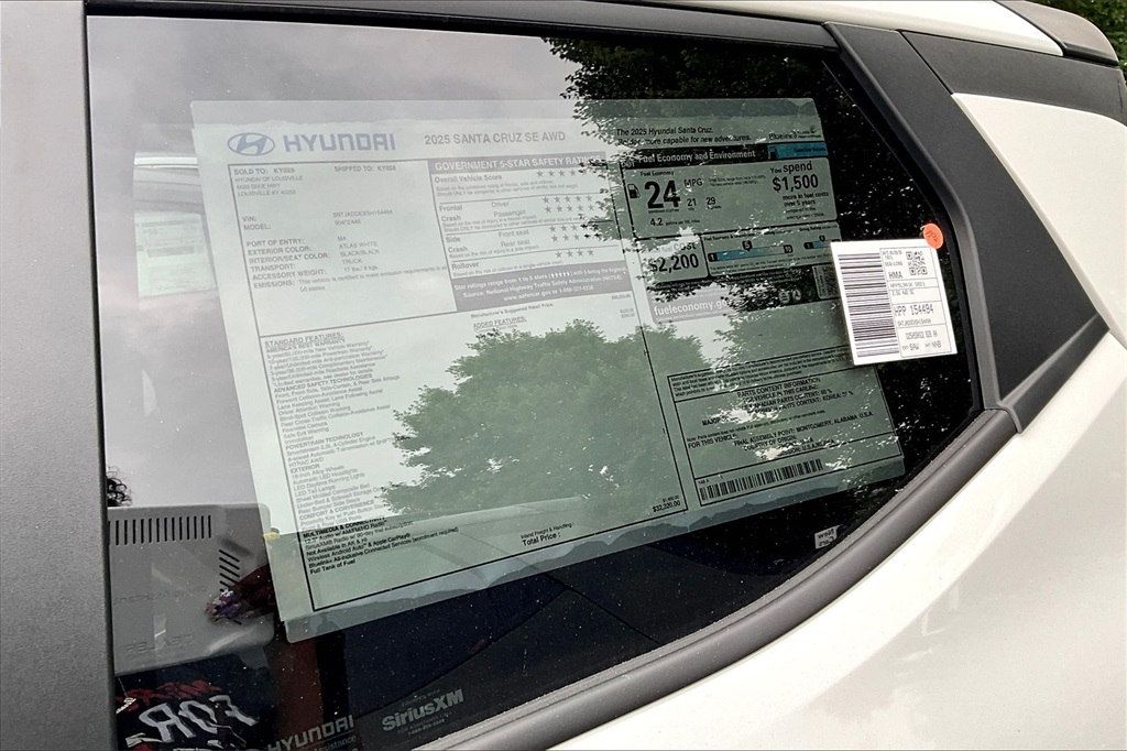 2025 Hyundai Santa Cruz SE Image 14 of 14