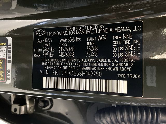 2025 Hyundai Santa Cruz SEL Image 34 of 41