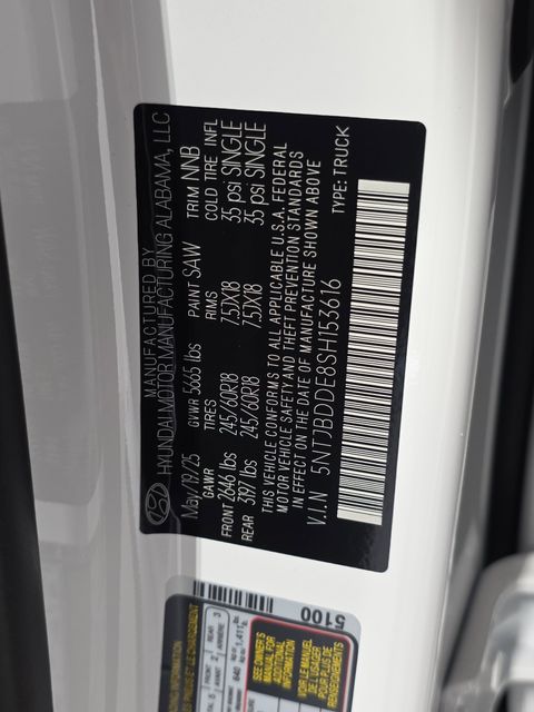 2025 Hyundai Santa Cruz SEL Image 33 of 42