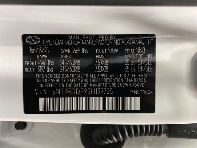 2025 Hyundai Santa Cruz SEL Image 29 of 37