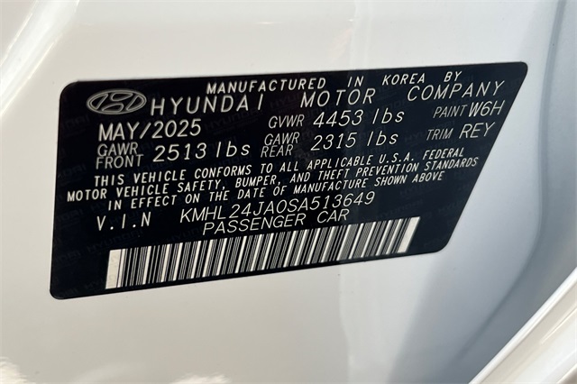 2025 Hyundai Sonata SE Image 14 of 24