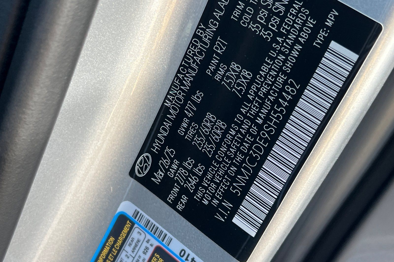 2025 Hyundai Tucson SEL Convenience Image 32 of 36