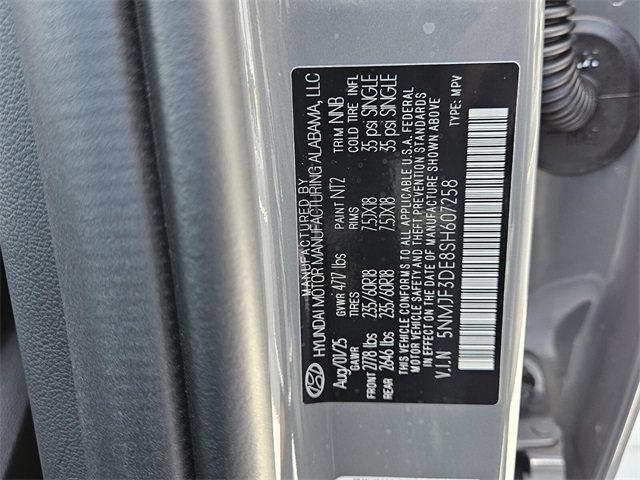 2025 Hyundai Tucson XRT Image 25 of 31