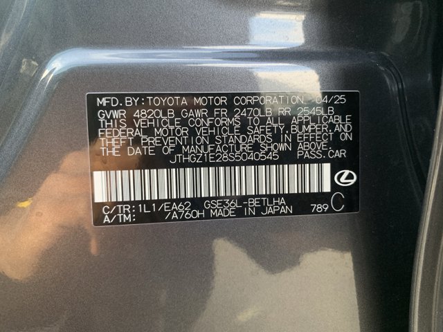 2025 Lexus IS 350 F Sport Image 29 of 36