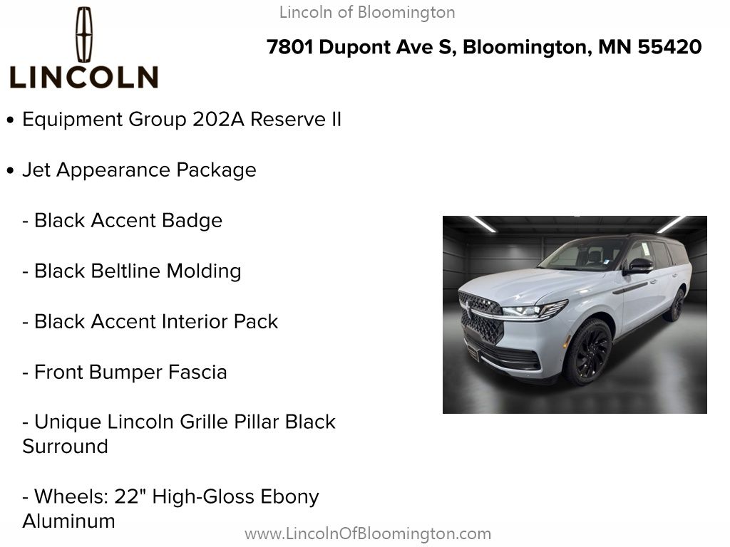 2025 Lincoln Navigator L Reserve Image 1 of 73