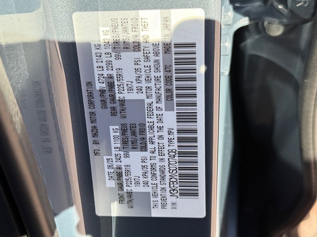 2025 Mazda CX-5 2.5 S Carbon Edition Image 21 of 26