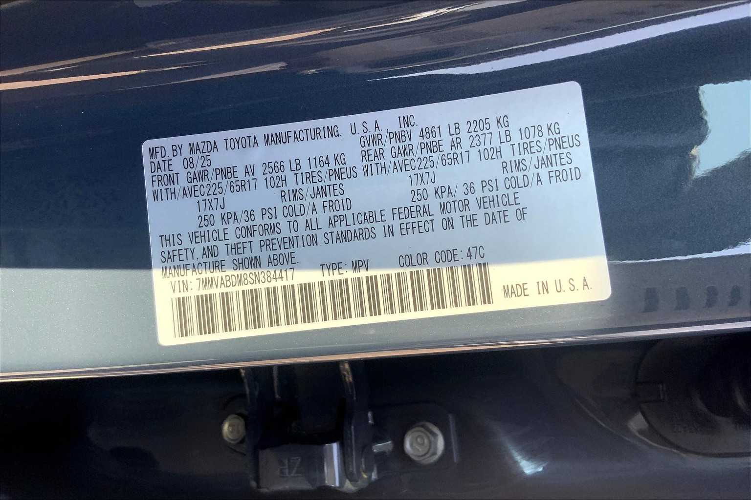 2025 Mazda CX-50 2.5 S Premium Package Image 18 of 20