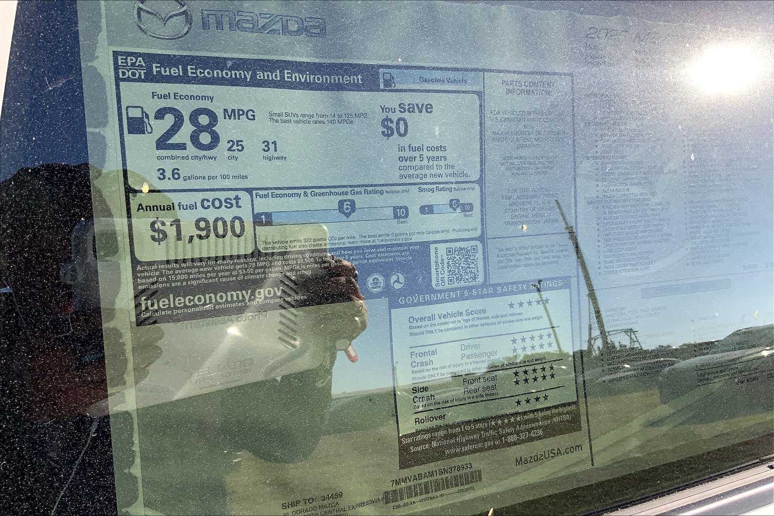 2025 Mazda CX-50 2.5 S Select Package Image 19 of 20