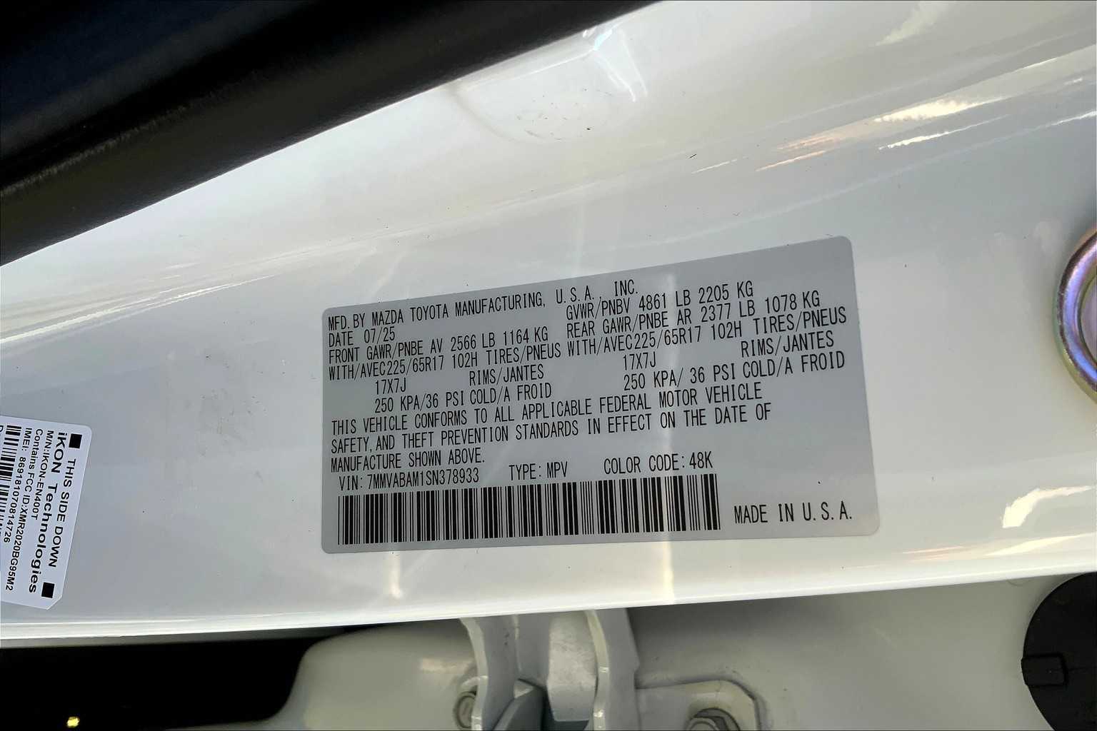 2025 Mazda CX-50 2.5 S Select Package Image 17 of 20