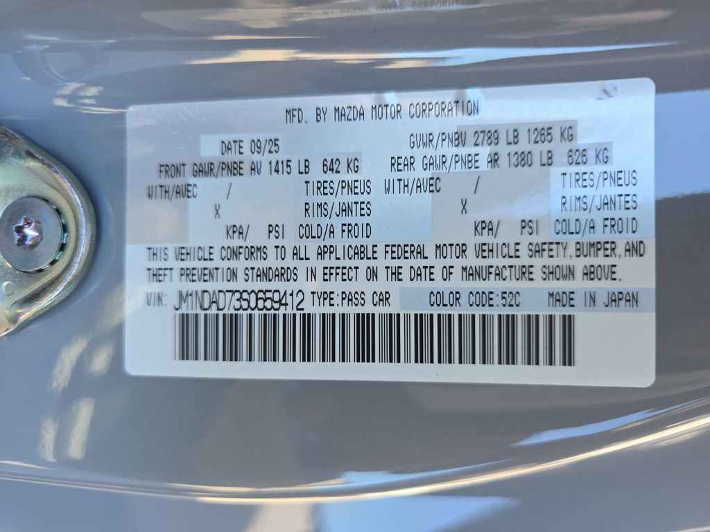 2025 Mazda MX-5 Miata Grand Touring Image 28 of 32