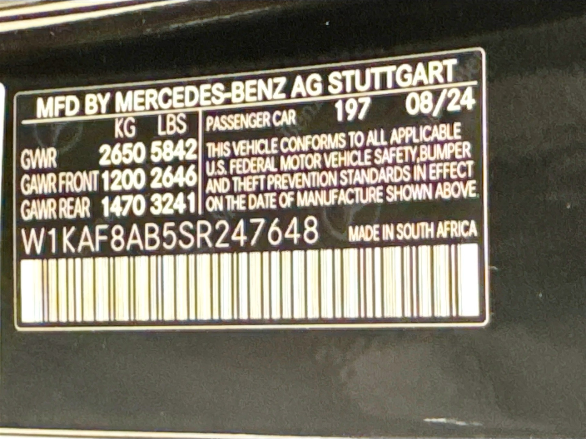 2025 Mercedes-Benz C-Class AMG C 63 S E Performance Image 35 of 35