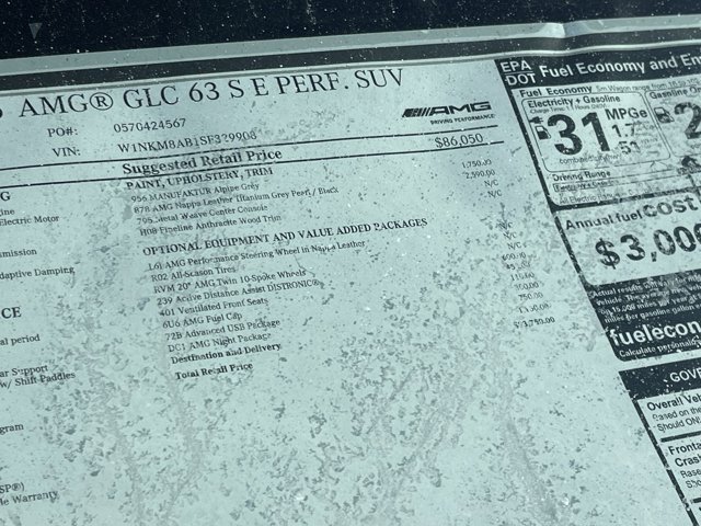 2025 Mercedes-Benz GLC AMG GLC 63 S E Performance Image 10 of 10