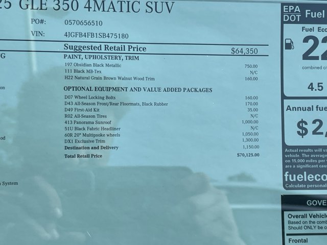 2025 Mercedes-Benz GLE 350 Image 6 of 9