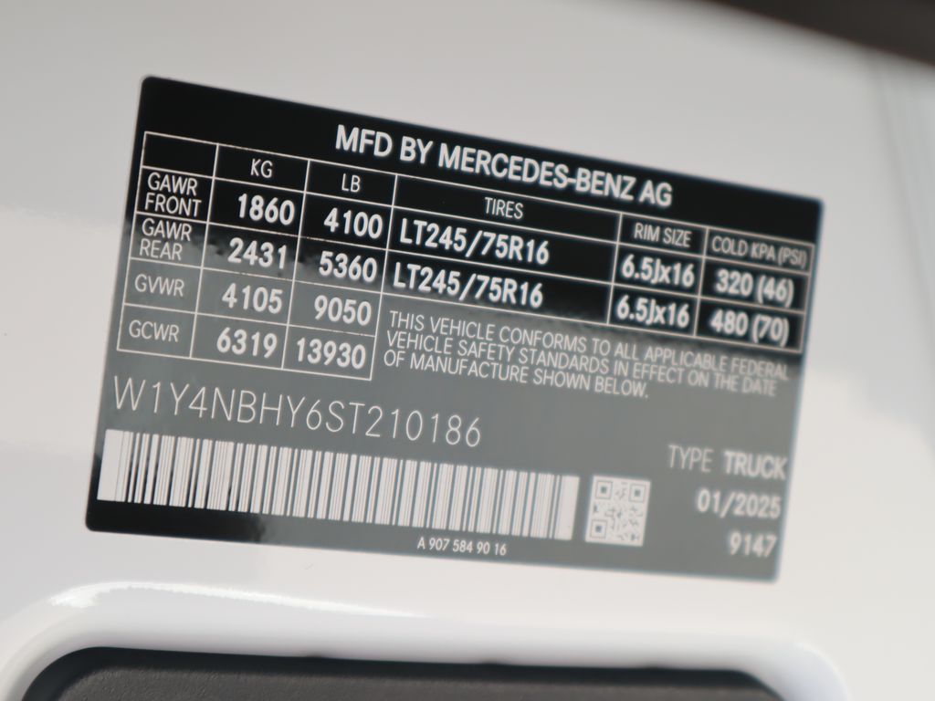 2025 Mercedes-Benz Sprinter Cargo Image 25 of 35