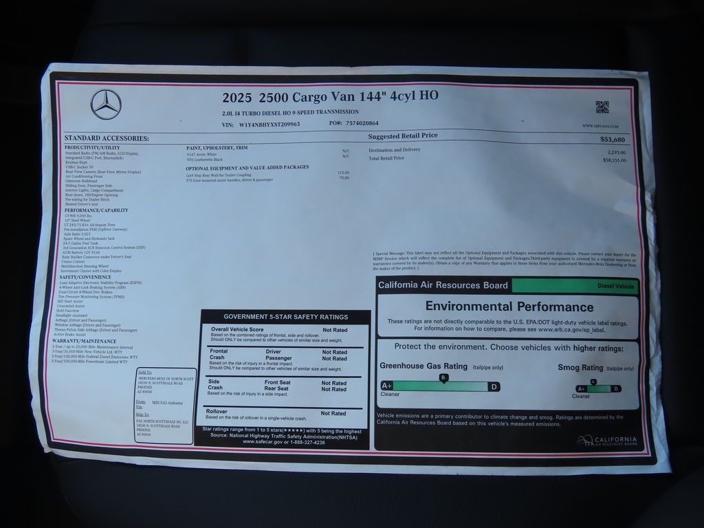 2025 Mercedes-Benz Sprinter Cargo Image 22 of 33