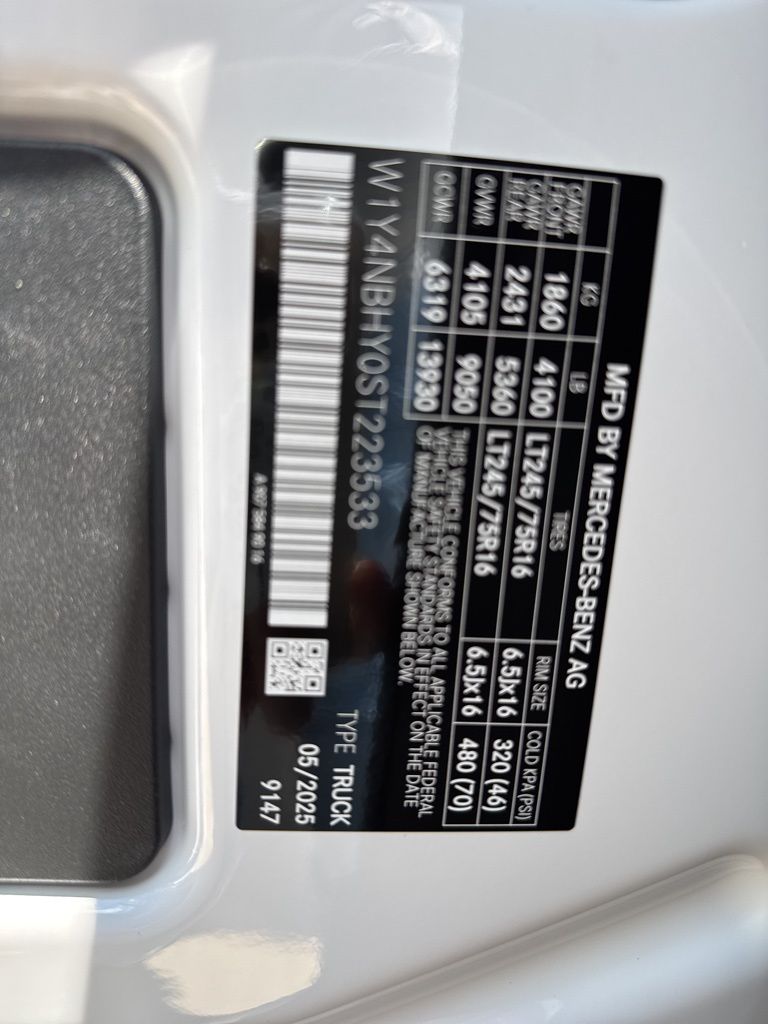 2025 Mercedes-Benz Sprinter Cargo Image 40 of 40