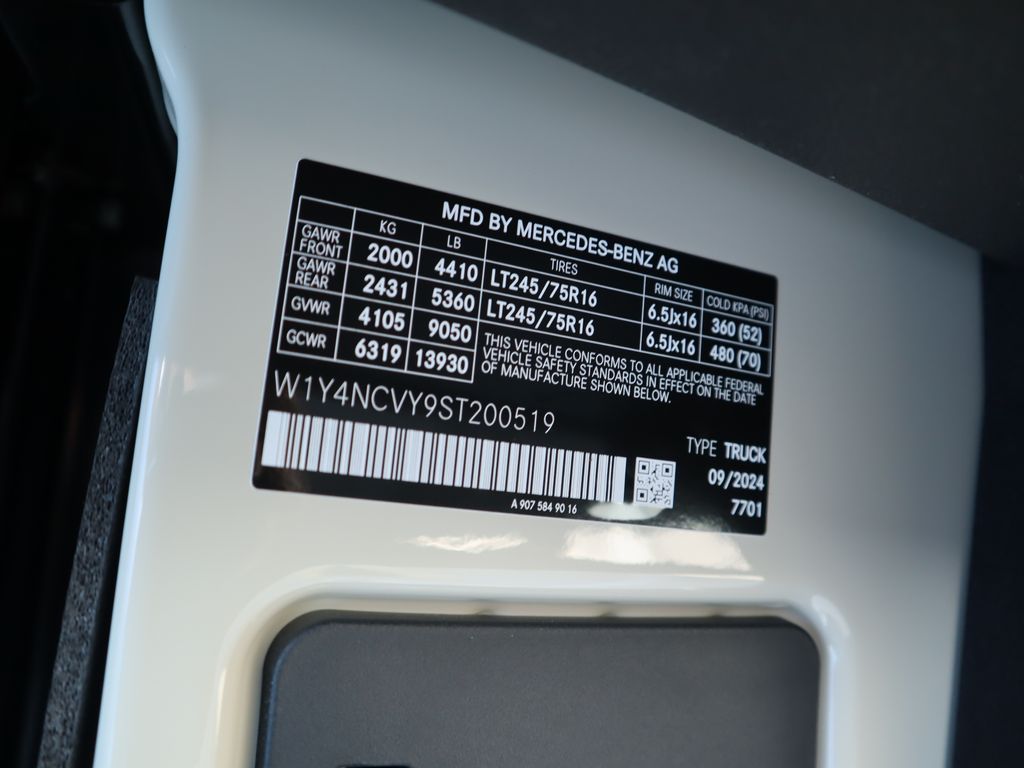 2025 Mercedes-Benz Sprinter Cargo Image 41 of 41