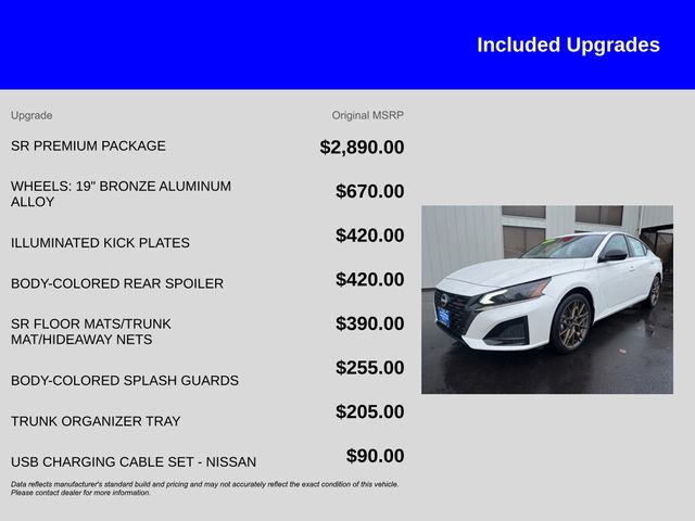 2025 Nissan Altima SR Image 3 of 28