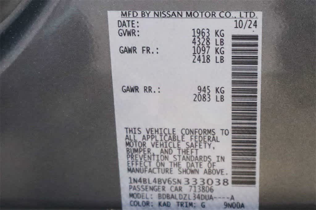 2025 Nissan Altima S Image 23 of 39