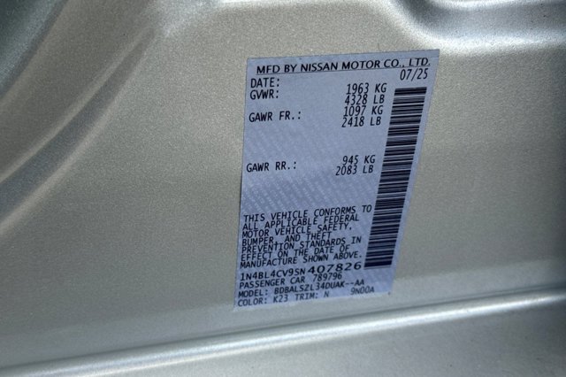 2025 Nissan Altima SR Image 24 of 29