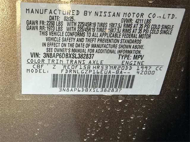 2025 Nissan Kicks SR Image 23 of 31