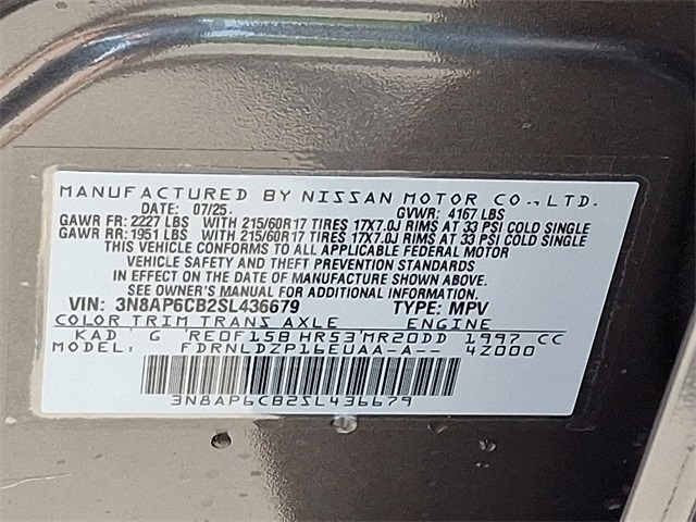 2025 Nissan Kicks SV Image 11 of 11