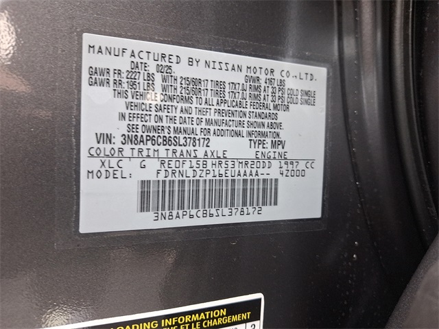 2025 Nissan Kicks SV Image 8 of 10