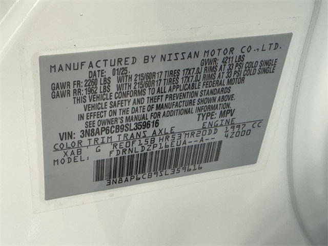 2025 Nissan Kicks SV Image 24 of 31