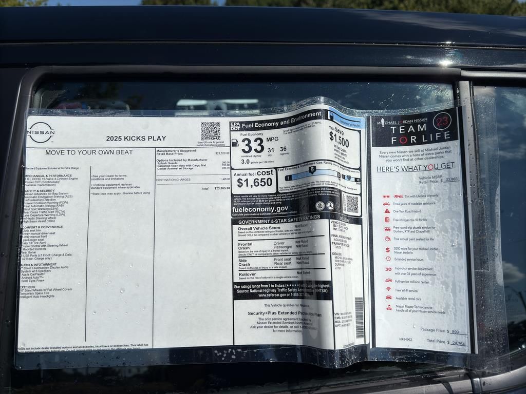 2025 Nissan Kicks Play S Image 25 of 30