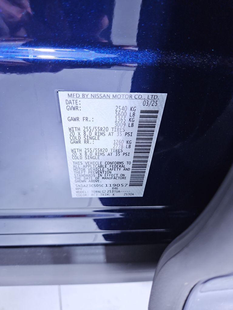 2025 Nissan Murano SL Image 25 of 31