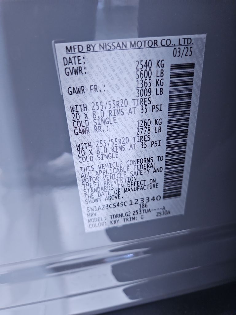 2025 Nissan Murano SL Image 24 of 29