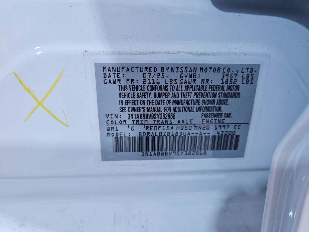 2025 Nissan Sentra S Image 26 of 29