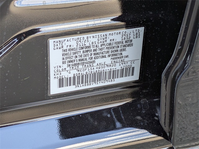 2025 Nissan Sentra S Image 26 of 29