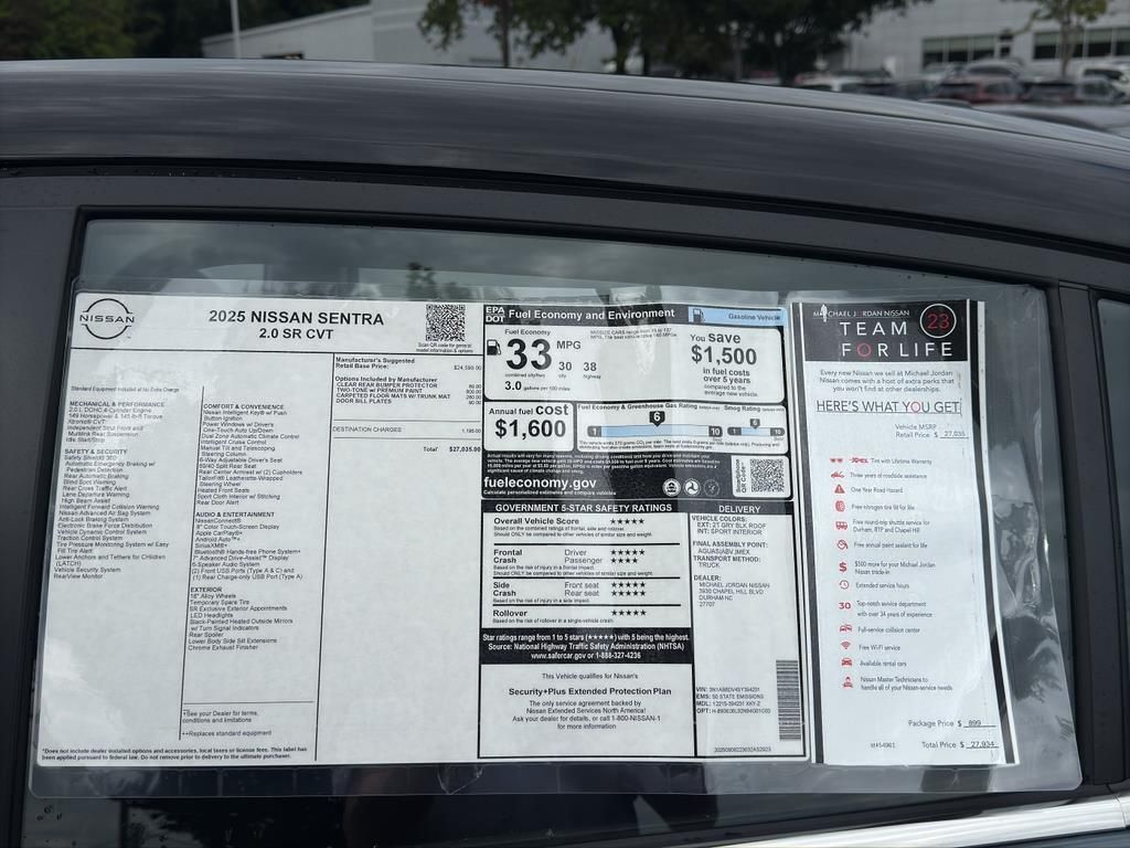 2025 Nissan Sentra SR Image 23 of 31